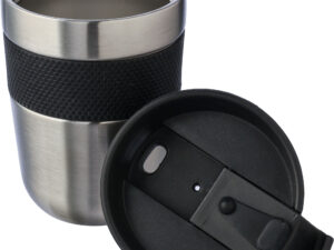 Stainless steel double walled travel mug (300ml) - Image 3