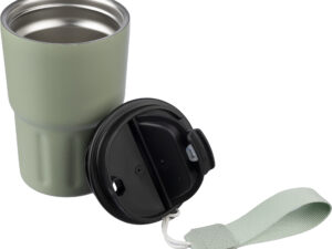 Stainless steel double walled travel mug (320ml) - Image 5