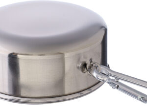 Stainless steel foldable cup (220ml) - Image 3