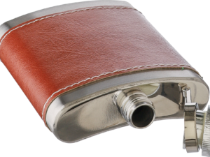 Stainless steel hip flask (100ml) - Image 5