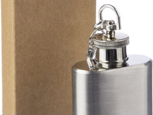 Stainless steel hip flask (30ml) - Image 3