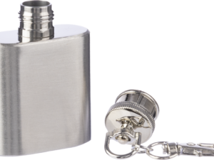 Stainless steel hip flask (30ml) - Image 4