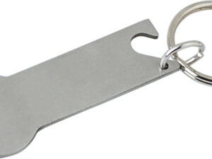 Stainless steel multifunctional keyring