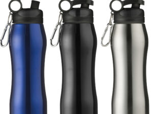 Stainless steel single walled bottle (750ml)