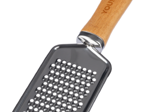 Steel grater with wooden handle - Image 4