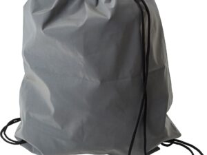 Synthetic fibre (190D) reflective drawstring bag