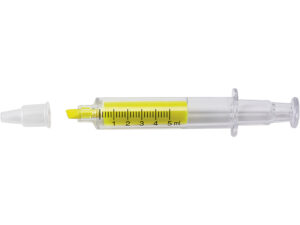 Syringe text marker