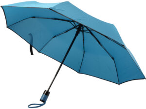 Telescopic storm umbrella