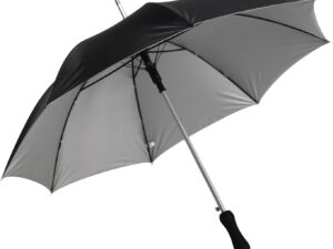 Umbrella with silver underside