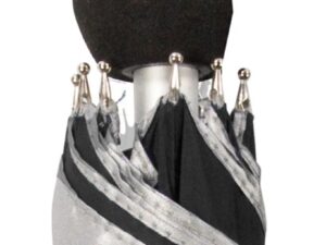 Umbrella with silver underside - Image 4