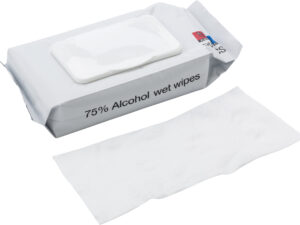 Wet tissues (75% alcohol) - Image 5