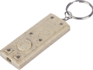 Wheat straw keyring