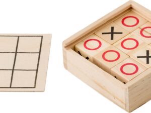 Wooden Tic Tac Toe game