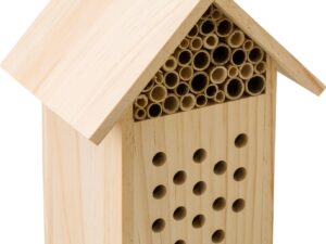 Wooden bee house
