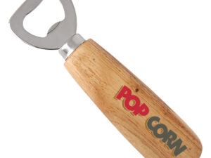 Wooden bottle opener