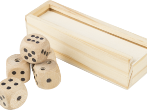Wooden dice set - Image 4