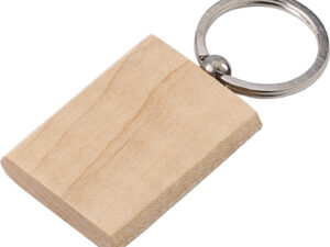 Wooden keyring
