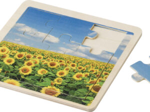 Wooden nine piece puzzle