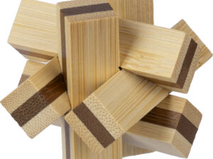 Wooden patience game