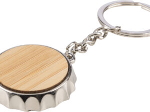 Zinc alloy keychain and opener